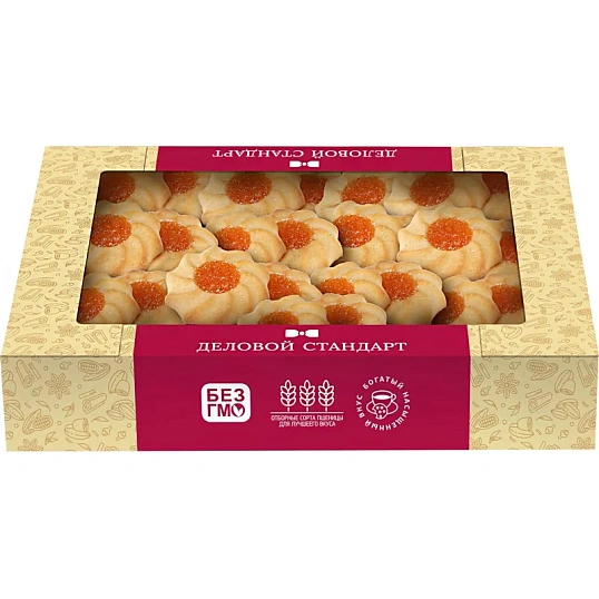 Печенье сдобное Деловой Стандарт Курабье, 360г