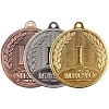 Набор Медалей за 1,2,3 места D-50мм, 370768