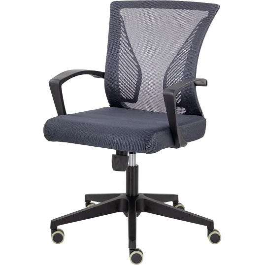 Кресло UP_EChair СН-800 Энжел черный Ср TW-72/Е72-к (серый)