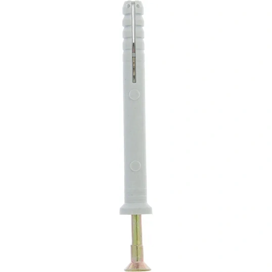 Дюбель-гвоздь 6х60 потай полипропилен 100 шт/уп ведро Tech-Krep 101468