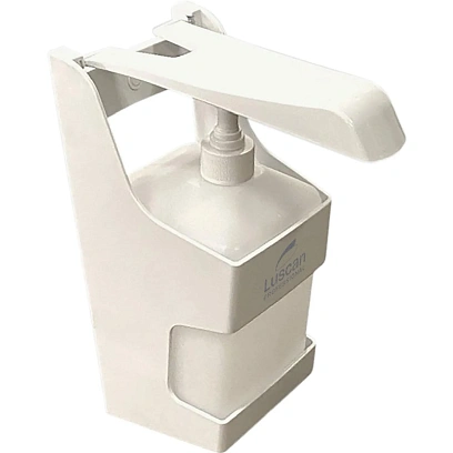 Дозатор для дезин.ср-в и жид.мыла Luscan Prof Optima локтевой 1000мл белый