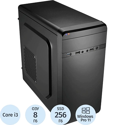 Системный блок BigTech B3[B3-9294]i3-12100F/H610/8/SSD256/GT210/500W/W11P