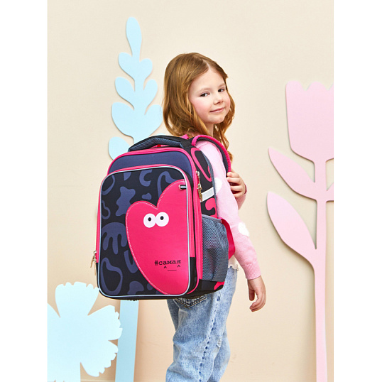 Ранец Комус Класс Stright Casual Самая , 2 отд, эргоном. Спинка