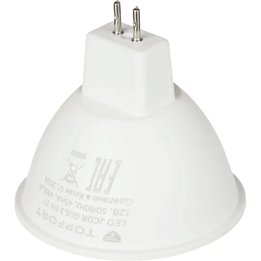 Лампа светодиодная Topfort GU5.3 12V 6W 2700K