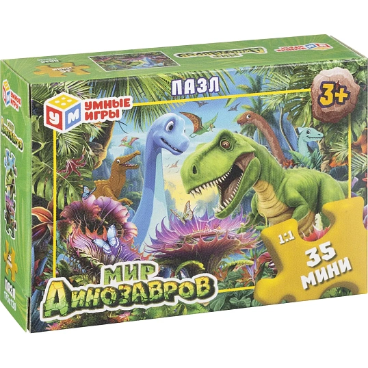 Пазл микс №13, классические в коробке. 35 эл-тов. Умные игры 32шт/уп