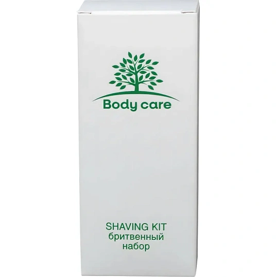 Набор бритвенный  Luscan Body care картон,200шт