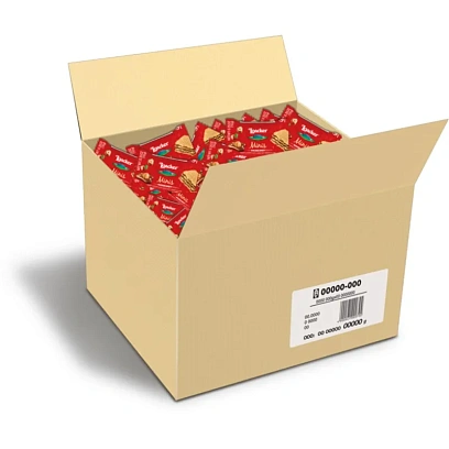 Вафли Loacker минис наполитанер 10гx200шт/уп