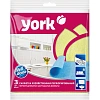 Салфетки хозяйственные YORK 34х35см вискоза перфор 3шт/уп_020030