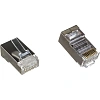Коннектор RJ45 TWT TWT-PL45/S-8P8C-6 STP 8P8C, унив cat.6, 100шт/уп