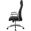 Кресло BN_Hg_EChair-505 TL нат. кожа черный алюминий