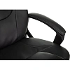 Кресло VB_EChair 668 TPU/SL черный экокожа крестов.металл хром