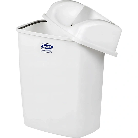 Ведро мусорное Luscan Professional настенное 23л белое 3521W