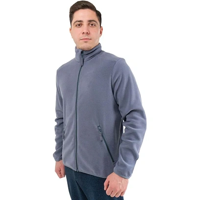 Толстовка флис цв. серый (200гр.) р. 60-62/170-176