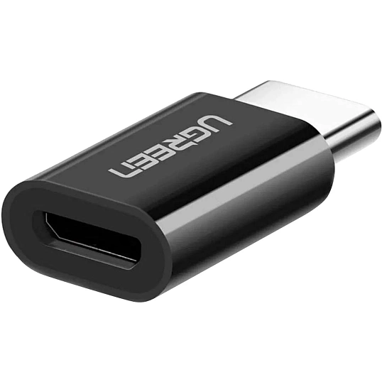 Переходник UGreen 30391 USB-C to micro USB, черный