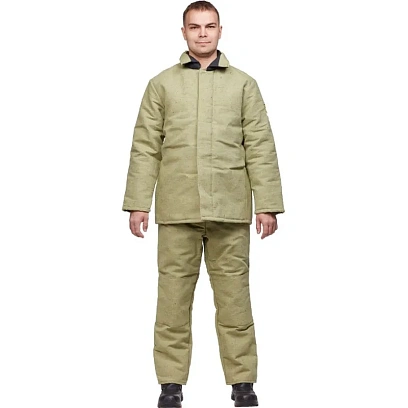 Костюм сварщика брезентовый утепл. КБР (арт.КС02ПР) 48-50/170-176