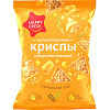 Криспы кукурузно-рисовые HAPPY CRISP цельнозернов альпийск сыр, 50гx18шт/уп