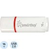 Флеш-память Smartbuy Crown, 16Gb, USB 2.0, бел, SB16GBCRW-W