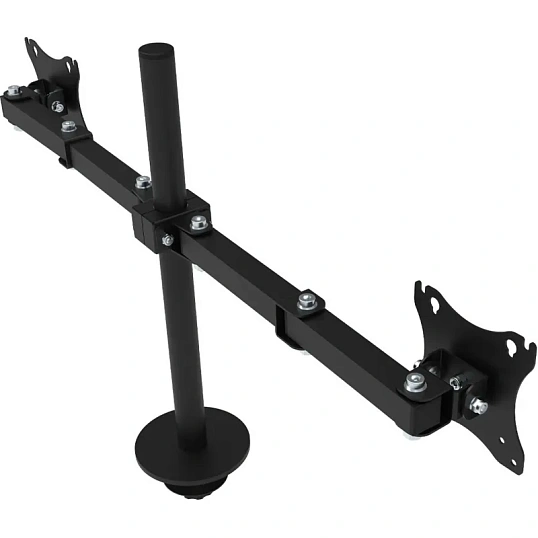 Кронштейн РЭМО_СНМ для 2 мониторов 'К-522' настольный наклон-поворотн черн