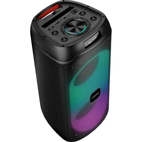 Акустическая система Digma D-MC1722 черный 60Вт/FM/USB/BT/micro SD