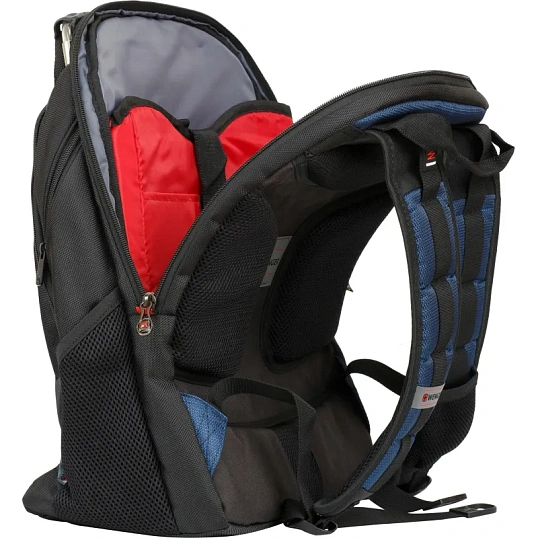 Рюкзак WENGER 16, синий, полиэстер/ПВХ, 37 x 26 x 47 см, 27 л