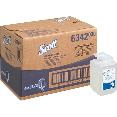 Картридж с жидким мылом пенным KK Scott Control д/част.испол.1 л 6карт.6342