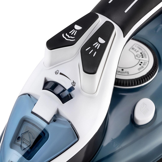 Утюг Vitek VT-8304 2400Вт черный/белый/синий
