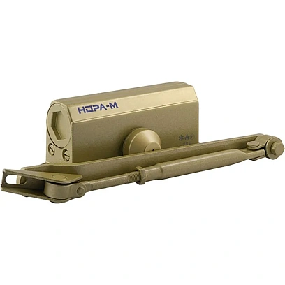 Доводчик НОРА-М №2S F фиксация  (25-50кг) (золото)