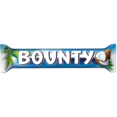 Шоколадный батончик Bounty с мякотью кокоса, 55г