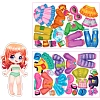 Игра магнитная Одевашки. Карина Магнитные истории,05314