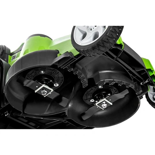Газонокосилка аккумуляторная Greenworks TwinForce, 40V, 49 см 2500207VB