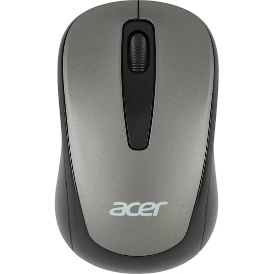 Мышь компьютерная Acer OMR134 серый оптичес. 1000dpi/2but беспровод. USB