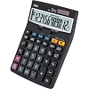 Калькулятор настольный ПОЛНОРАЗМ. Deli E1630, 12-р, дв.пит,188x140мм,черн