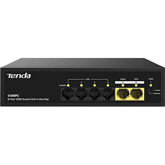 Коммутатор Tenda S106PC