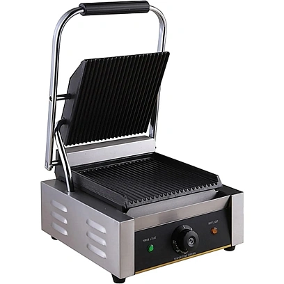 Гриль пресс GASTRORAG NPL-EGD10E, настольный, от50до300С, (нерж.сталь)