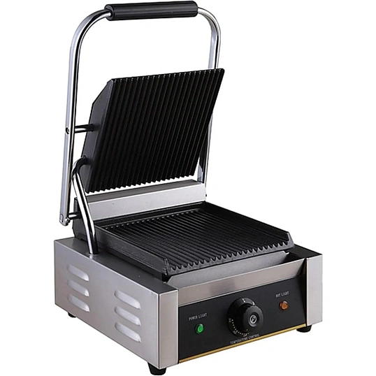 Гриль пресс GASTRORAG NPL-EGD10E, настольный, от50до300С, (нерж.сталь)