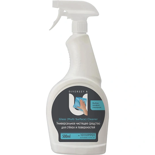 Профхим д/стекл-зеркал поверх,универ Diversey/Glass MultiSurfaceCleaner0,5л