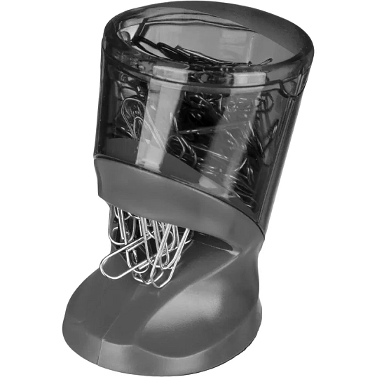 Скрепочница магнитная башня 200109, цвет ассорти