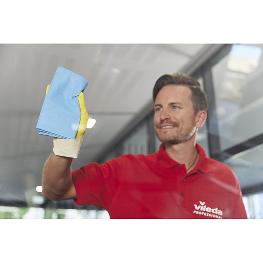 Салфетки хозяйственные VP р-МикронКвик 40х38 см зеленые 5шт/уп 170637