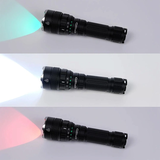 Фонарь EPILSO EPF-245 (карманный,Luminus SST40 10W+2CREE XPE, аккум 18650)
