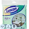 Салфетки хозяйственные Luscan из микрофибры 30х30см д/мебели, стекол 3шт/уп