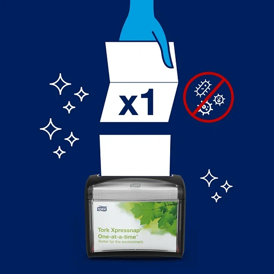 Салфетки бумажные д/дисп Торк/Tellus Экспресснап N4 200л 20пач/уп 10844