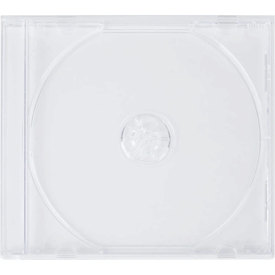 Бокс для CD дисков один.прозр. CDB-jb-T 10шт в уп