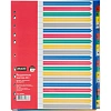 Разделитель листов 20 цв.пласт. А4+, А-Я Attache Selection