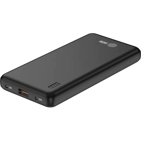 Внешний аккумулятор Cactus CS-PBFSAA-10000 10000mAh 4.5A USB-A/2xUSB-C черн