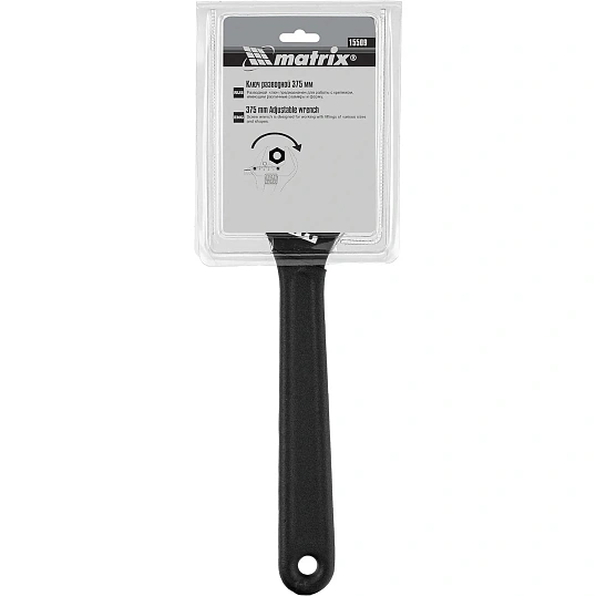 Ключ разводной 375 мм Matrix 15509