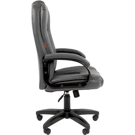 Кресло VT_Chairman 600LT чер.пласт экопремиум серый