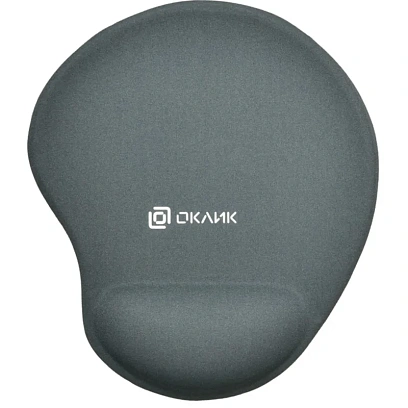 Коврик для мыши Oklick OK-RG0550-GR Мини серый 230x200x20мм
