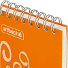 Блокнот А7,пласт обл,80л, ATTACHE FANTASY,оранж