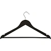 Вешалка-плечики WW_Комус Мебель WH018 дер.пер.п.рез.анис/чер.р.52-54 3шт/уп