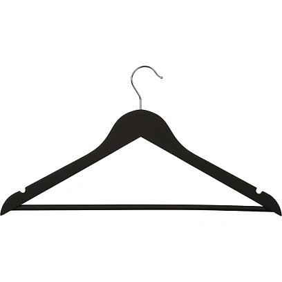 Вешалка-плечики WW_Комус Мебель WH018 дер.пер.п.рез.анис/чер.р.52-54 3шт/уп